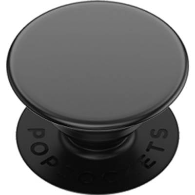 PopSockets PopGrip - Ausziehbarer Sockel und Griff mit einem Austauschbarem Top für Smartphones und Tablets - Aluminum Black von PopSockets