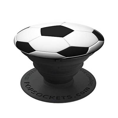 PopSockets PopGrip - [Nicht Austauschbarer] Ausziehbarer Sockel und Griff für Smartphones and Tablets - Soccer von PopSockets
