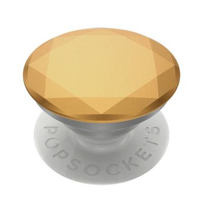 Popsockets PopGrip - Premiuim-Metallic Diamond Medallion Gold Popsockets von Popsockets