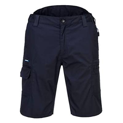 Portwest KX3 Ripstop Shorts für Männer, Farbe: Dunkel Marine, Größe: 40, KX340DNR40 von Portwest
