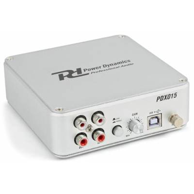 Power Dynamics PDX015 LP Digitalisierender Phono USB Vorverstärker von Power Dynamics