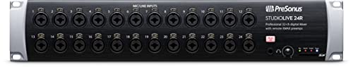PreSonus StudioLive 24R, 26-Eingang, 32-Kanal Rack Mixer Mischpult, Stage Box und Audio-Interface von PreSonus