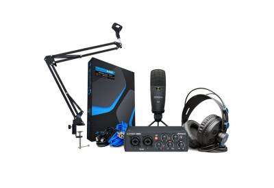 Presonus Audiobox 96 Recording Set + Gelenkarm Digitales Aufnahmegerät von Presonus