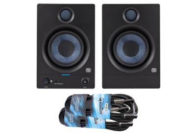 Presonus Eris 5BT Studio Monitor-Boxen 2nd Gen PC-Lautsprecher (Bluetooth 5.0, 100 W, mit Klinkenkabel) von Presonus