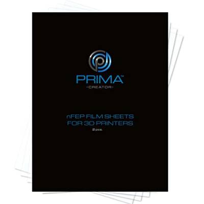 PrimaCreator nFEP Film Sheets for 3D Printers - 200 x 270 mm - 2-pack von PrimaCreator