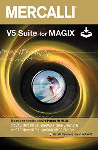 Mercalli V5 MAGIX Suite Windows Lifetime Lizenz (Product Keycard ohne Datenträger) von ProDAD