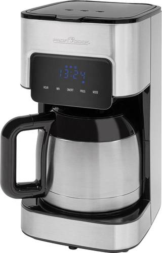 Profi Cook PC-KA 1191 Kaffeemaschine Schwarz, Edelstahl Fassungsvermögen Tassen=10 Isolierkanne von Profi Cook