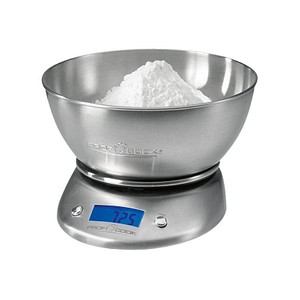 ProfiCook Küchenwaage PC-KW 1040 silber für max. 5,0 kg von ProfiCook