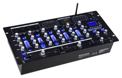 Pronomic DJ Controller DX-165REC MKII DJ-Mixer - 5-Kanal-Mischer mit USB/SD/Bluetooth-Player, (Talkover-Funktion), Cue- Recording-Funktion - 4 Mikrofoneingänge von Pronomic