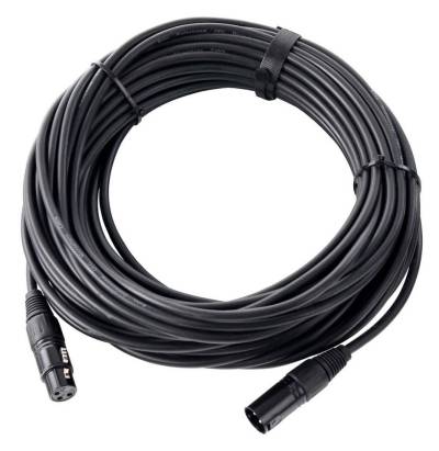 Pronomic XFXM-20 Mikrofonkabel 20 m Audio-Kabel, XLR Female 3-pol, XLR Male 3-pol (2000 cm), Stecker handgelötet, säure- und ölfest von Pronomic