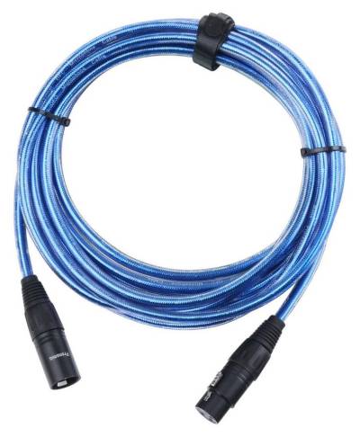 Pronomic XFXM-5 Mikrofonkabel 5 m Audio-Kabel, XLR, XLR (500 cm), Stecker handgelötet, säure- und ölfest, Spannzangen-Zugentlastung von Pronomic