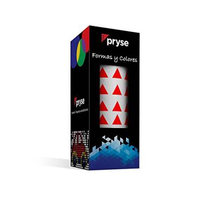 Pryse 1041060 – Stickern Etiketten, rot von Pryse