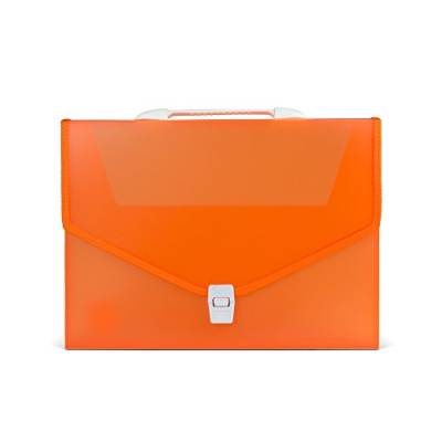 Pryse 4160055 – Aktenkoffer, Orange, A4 von Pryse