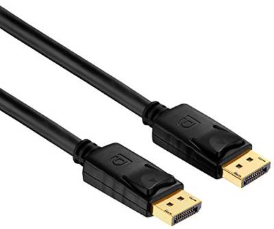 PureLink PI5000-040 DisplayPort Verbindungskabel (4K UltraHD (2160p), Ethernet), DisplayPort Stecker (20pin) auf DisplayPort Stecker (20pin), zertifiziert, 4,00m, schwarz von PureLink