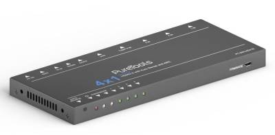 PureTools PT-SW-HD41E 4x1 4K 18Gbps HDMI Switcher mit TMDS Switching und ARC von PureLink