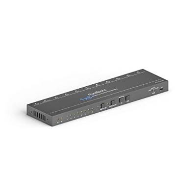 PureTools SP-HD18D - HDMI Splitter 1x8, 4K (60Hz 4:4:4), Signalverteilung mit nur einem Gerät von PureTools
