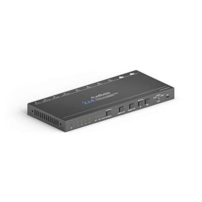 PureTools SP-HD24DA - 2x4, 4K HDMI Verteiler / Downscaler inkl. Audio-Extraktion von PureTools