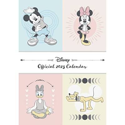Pyramid International Disney Mickey Mouse & Minnie Mouse Kalender 2023 – Monatsansicht Poster-Kalender 30 cm x 42 cm – Offizielles Merchandise-Produkt von Pyramid International