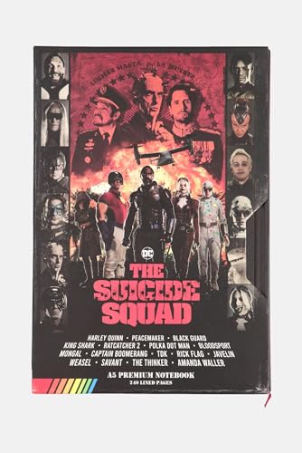 Pyramid International The Suicide Squad Notizbuch mit Einband im VHS-Stil und Aufkleber-Set (King Shark) 15 x 2 cm XX linierte Seiten – Offizieller Merchandise-Artikel von Pyramid International