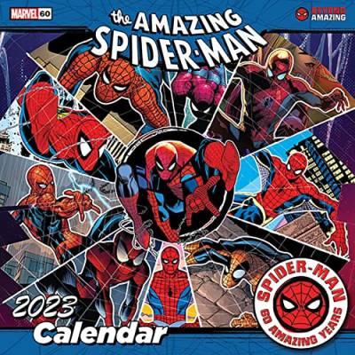 Spider-Man Kalender 2023 Offizieller Kalender 2023, 12 Monate, original englische Ausführung. von Pyramid International
