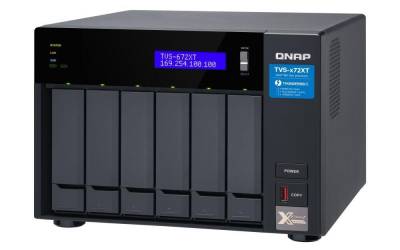 QNAP TurboVideoStation TVS-672XT-i3-8G 6 Einschübe NAS-Server Leergehäuse (TV... von QNAP Systems