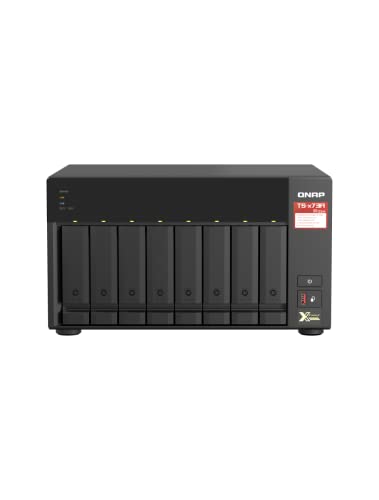 QNAP NAS, no HDD/SSD, AMD Processor | TS-873A-8G, 8-Bay, 8GB RAM, 2.5GbE von Qnap