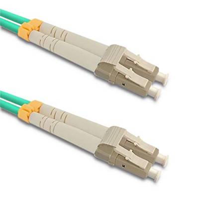Qoltec Patchcord Fiber Optic LC/UPC - LC/UPC | Multimode | 50/125 | OM3 | Duplex | 3m von Qoltec