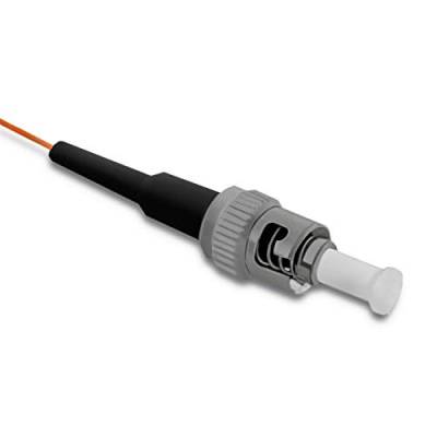 Qoltec Pigtail Fiber Optic ST/UPC | Multimode | 50/125 | OM2 | 1m von Qoltec