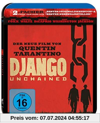 Django Unchained - Steelbook [Blu-ray] von Quentin Tarantino