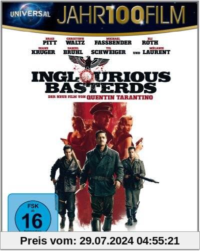 Inglourious Basterds - Jahr100Film [Blu-ray] von Quentin Tarantino