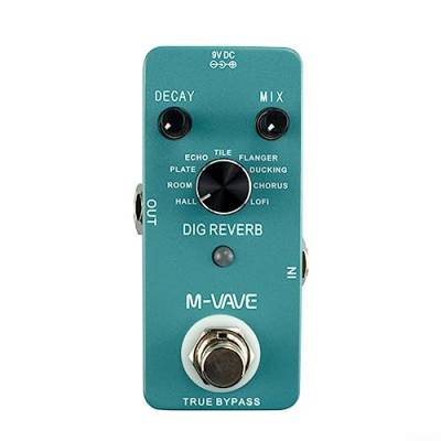 M-Vave - Dig Reverb Pedal, Blau von RANRAO