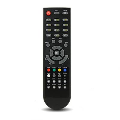 OPTICUM Fernbedienung für XS65 XS 65 S60 S 60 XC2 XC 2 T90 T 90 E-RCU-015 Combo Twin HDTV HD Digital Receiver SAT Satellit Satelliten HEVC DVB-T DVB-T2 Blue von RED OPTICUM