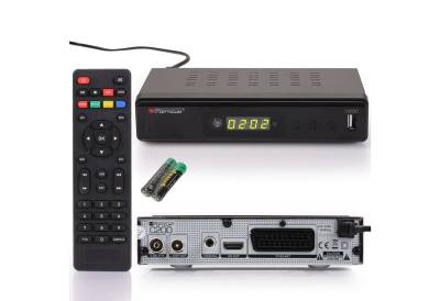 RED OPTICUM C200 Full HD DVB-C Receiver mit Aufnahmefunktion Kabel-Receiver (EPG - HDMI - USB - SCART - Coaxial Audio, 4-stelliges Display) von RED OPTICUM