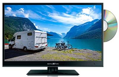 Reflexion 5-in-1-LED-TV LDDW160, 40 cm (15,6"), DVD-Player, DVB-S/S2/C/T/T2, H.265/HEVC, Full HD von REFLEXION