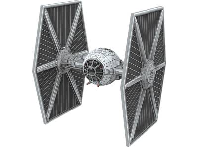 REVELL 00317 Star Wars Imperial Tie Figther Modellbausatz, Mehrfarbig von REVELL