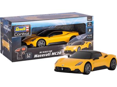 REVELL Scale Car Maserati MC20 RC-Fahrzeug, Gelb von REVELL