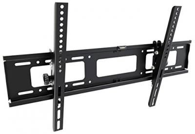 RICOO TV Wandhalterung Fernseher Flach Slim Neigbar für 37-75 Zoll, Universal TV Halterung R17, Fernsehhalterung für Wand, Wandhalterung Fernseher 65 Zoll, bis 100 Kg mit max. VESA 600x400 mm von RICOO