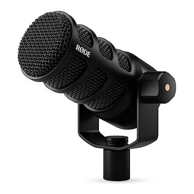 RØDE PodMic Dynamisches XLR/USB Sprechermikrofon für Podcasts, Streaming, Gaming, Musikproduktion und Content Creation von RØDE
