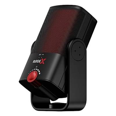 RØDE X XCM-50 Professionelles USB-Kondensatormikrofon und virtuelle Mixing-Lösung für Streamer und Gamer, schwarz von RØDE