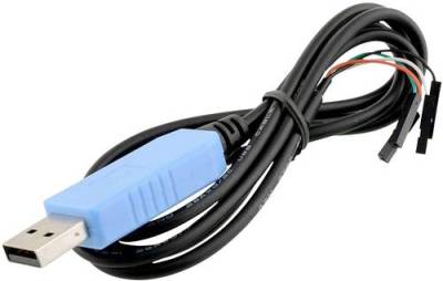 Radxa RockPi_USB_TTL Jumper-Kabel Rock Pi [1x USB 2.0 Stecker A - 4x Drahtbrücken-Buchse] 1.50m Sch von Radxa