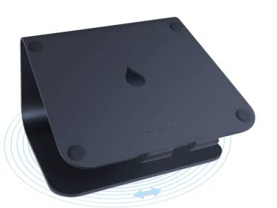 Rain Design mStand360 Laptop Stand w/Swivel Base - Midnight von Rain Design