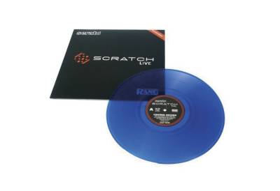 Rane DJ Controller, SSL Control Vinyl Blue - DJ Control von Rane