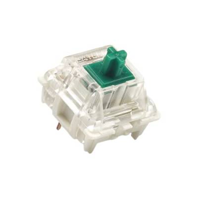 Packung mit Gateron ks-9 Tastenschaltern für Mechanische Tastaturen | Platte Montiert (Gateron Green, 90 Stück) von Ranked