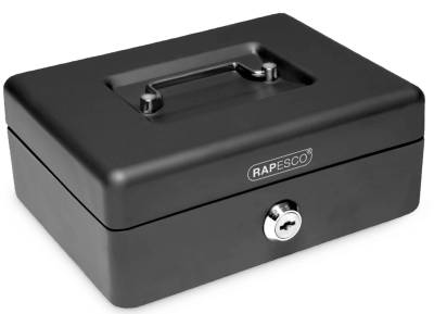 RAPESCO Geldkassette, Breite: 200 mm, schwarz von Rapesco