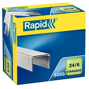 5.000 Rapid Heftklammern Standard 24/6 von Rapid