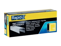 Rapid 11825700, Klammerpack, 4 mm, Befestigung, Beschriftung, 5000 Heftklammern, Galvanisiertes Stahl, Silber von Rapid