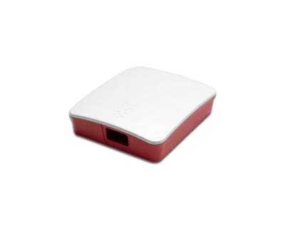 Raspberry Pi Foundation PC-Gehäuse EB6701 - offizielles Gehäuse für Raspberry Pi Model A Weiß Rot von Raspberry Pi Foundation