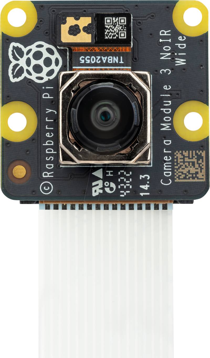 RASP CAM 3 W N - Raspberry Pi - Kamera, 12MP, 120°, NoIR, v3 von Raspberry Pi