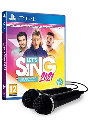 Lass uns singen 2021 French Hits + 2 Microphones PS4 Game von Ravenscourt