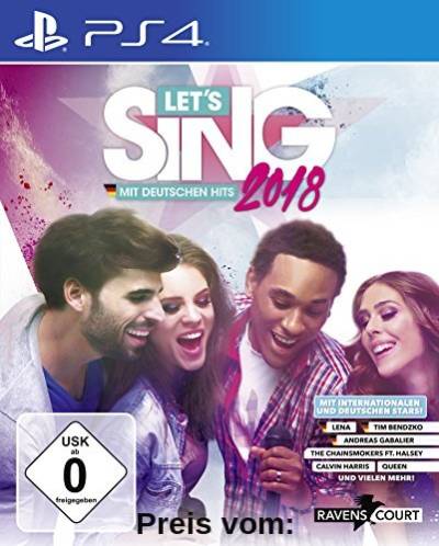 Let's Sing 2018 mit Deutschen Hits [PS4] von Ravenscourt